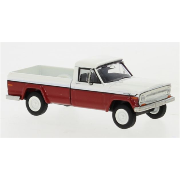 Jeep Gladiator B White/Red 1968 - John Ayrey Die Casts